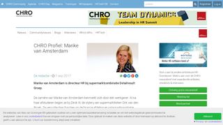 
                            10. CHRO Profiel: Marike van Amsterdam - MenA.nl