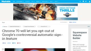 
                            5. Chrome 70 will let you opt-out of controversial automatic sign-in