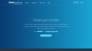 
                            3. Chrome Extension for Sales Prospecting | Datanyze