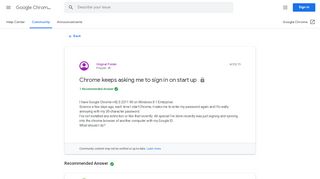 
                            9. Chrome keeps asking me to sign in on start up - Google Product Forums