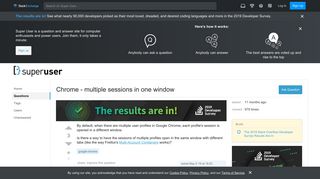 
                            5. Chrome - multiple sessions in one window - Super User
