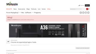 
                            4. Chrome nie zapamiętuje loginu i hasła - Programy - Forum MyApple.pl