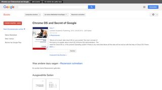 
                            11. Chrome OS and Secret of Google