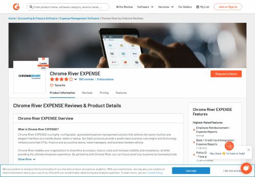 
                            12. Chrome River EXPENSE Reviews 2019 | G2 Crowd