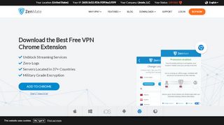 
                            7. Chrome VPN | Protect your browser with ZenMate Chrome VPN