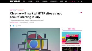 
                            7. Chrome will mark all HTTP sites as 'not secure' starting in July - The ...