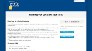 
                            10. Chromebook Login Instructions – Epic Charter Schools