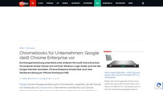 
                            13. Chromebooks für Unternehmen: Google stellt Chrome Enterprise vor ...