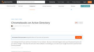 
                            4. Chromebooks on Active Directory - Google Apps - Spiceworks Community