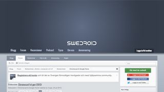 
                            13. Chromecast 1st gen (2013) | Sida 110 | Swedroid forum - Nordens ...