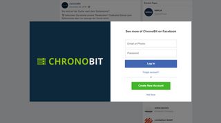 
                            12. ChronoBit - Sie sind auf der Suche nach dem Spitzenpreis ...