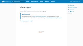 
                            13. chronograf | Docker Documentation
