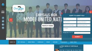 
                            11. Chrysalis High: ICSE CBSE Schools in Bangalore | Best International ...