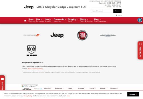 
                            7. Chrysler, Dodge, Jeep, FIAT, Ram Vehicle Showroom | Serving ...