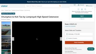 
                            10. Chumphon to Koh Tao by Lomprayah High Speed Catamaran 2019 ...