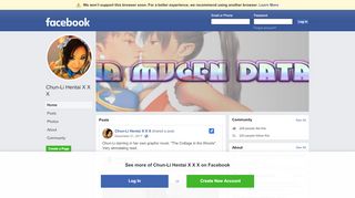 
                            10. Chun-Li Hentai X X X - Home | Facebook