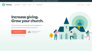 
                            13. Church Giving: Mobile App, Online & Text Giving for ... - Tithe.ly