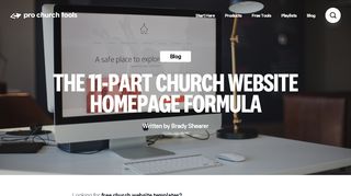 
                            9. Church Website Templates: The 11-Part Homepage Formula ...