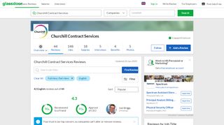 
                            9. Churchill Contract Services Reviews | Glassdoor.co.uk