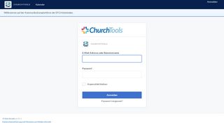 
                            7. Churchtools - login - EFG Holzminden