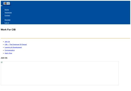 
                            5. CIB - CIB Vacancies - CIB Internet Banking