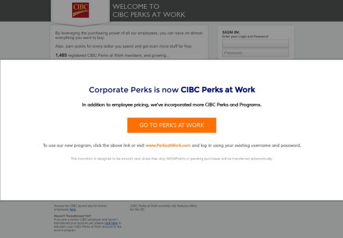 
                            12. CIBC Perks at Work