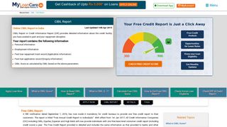 
                            12. CIBIL Report | Free CIBIL Report Online | Credit Report Guide