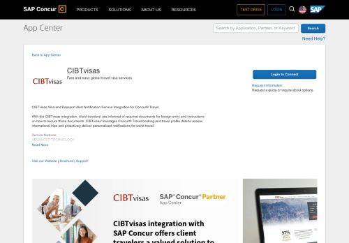 
                            10. CIBTvisas Travel Documents - SAP Concur App Center