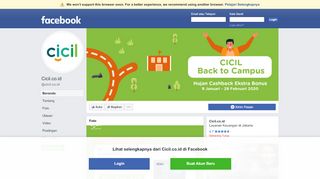 
                            13. Cicil.co.id - Beranda | Facebook