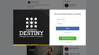 
                            4. C.I.D - Clube de Inteligência e... - Instituto Destiny | Facebook