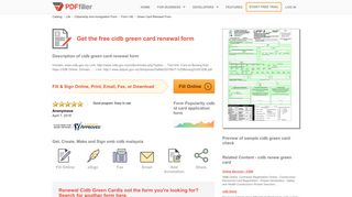 
                            10. Cidb Green Card Renewal Form - Fill Online, Printable, ...