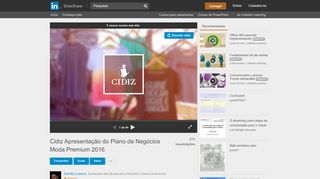 
                            12. Cidiz Apresentação do Plano de Negócios Moda Premium 2016