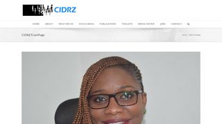 
                            3. CIDRZ FrontPage – Centre for Infectious Disease Research in Zambia