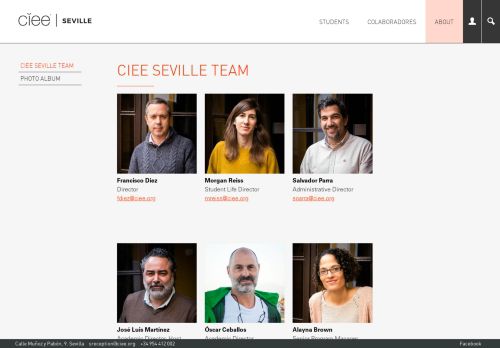 
                            13. CIEE Seville team - CIEE SEVILLA