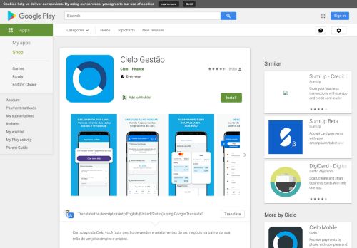
                            13. Cielo – Apps no Google Play