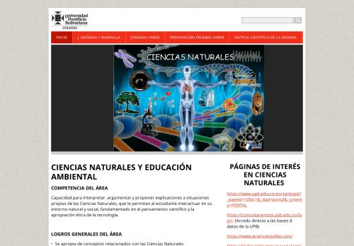 
                            8. Ciencias Naturales Colegio de la UPB
