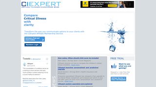
                            7. CIExpert™ - UK's leading Experts in Critical Illness Insurance