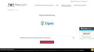 
                            11. Cigna - EUKV hilft - Europäische Krankenversicherung