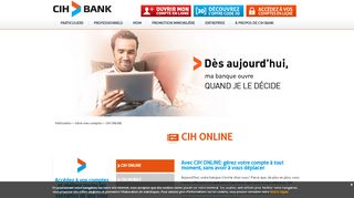 
                            1. CIH ONLINE | CIH BANK