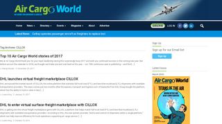 
                            5. CILLOX | Air Cargo World