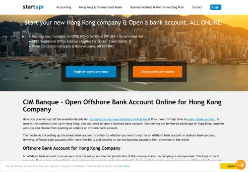 
                            11. CIM Banque | Totally Online Bank Account Opening - startupr.hk