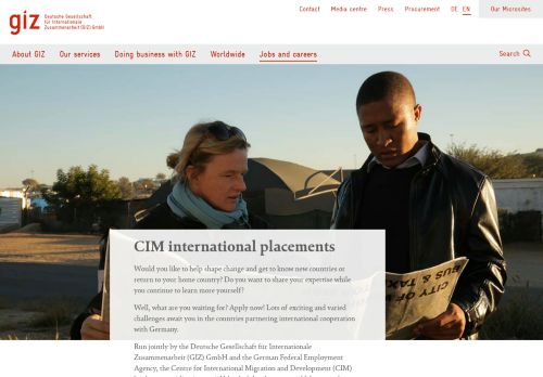 
                            12. CIM international placements - GIZ