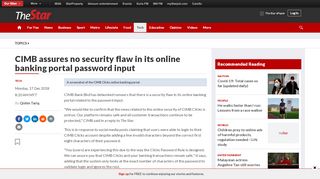 
                            10. CIMB assures no security flaw in its online banking portal password ...