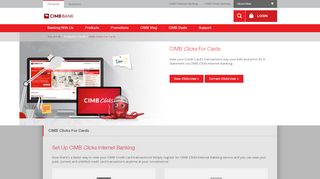 
                            2. CIMB Clicks For Cards - CIMB Bank