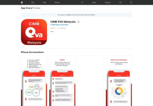 
                            8. CIMB EVA Malaysia on the App Store - iTunes - Apple