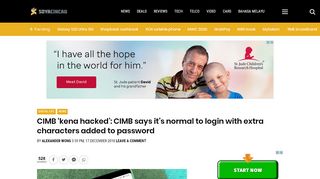 
                            11. CIMB 'kena hacked': CIMB says it's normal to login with ...