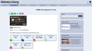 
                            11. CIMB Visa Signature Card Review Benefits | Money Lobang