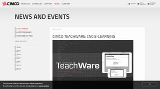 
                            2. CIMCO TeachWare: CNC E-Learning | CIMCO