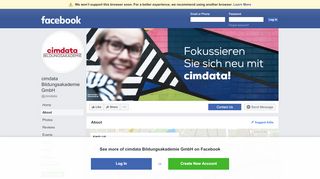 
                            8. cimdata Bildungsakademie GmbH - About | Facebook