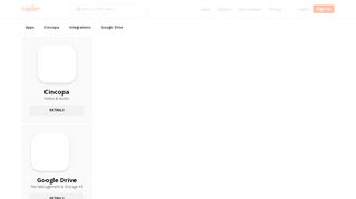 
                            7. Cincopa + Google Drive Integrations | Zapier